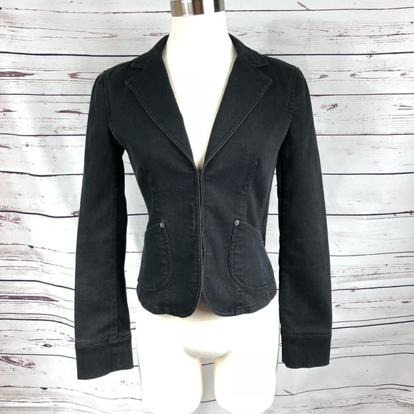 Armani Black Corduroy Jacket - Picture 1 of 8